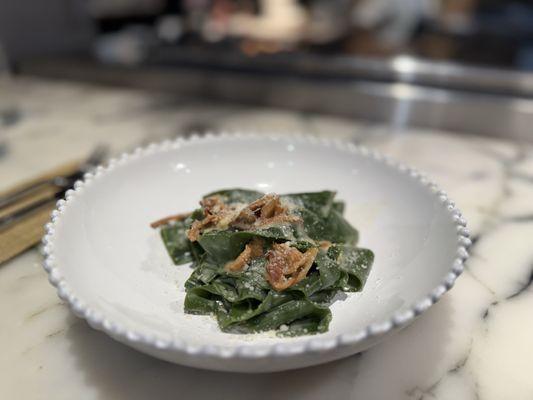 Spinach Pappardelle