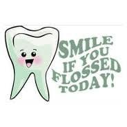 Daily flossing helps remove bacteria that causes decay and gum disease.