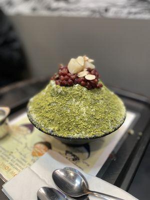 Matcha red bean