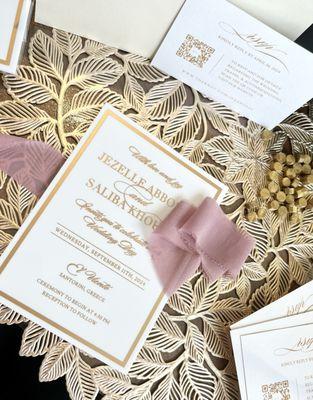 Wedding invitations