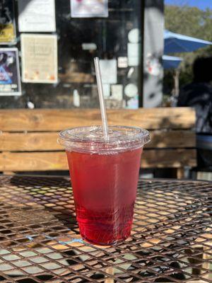 Hibiscus flavored tea