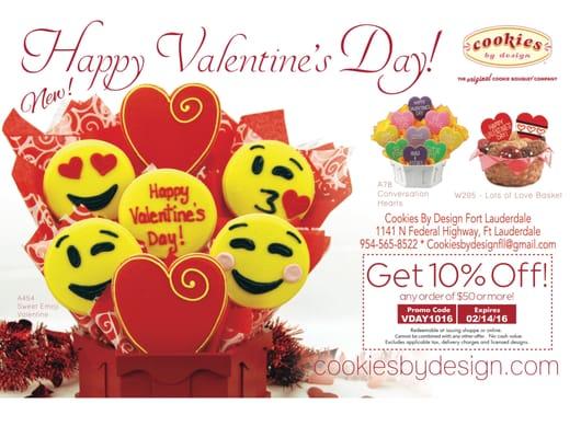 Pass on this great coupon for our delicious Valentine gifts!