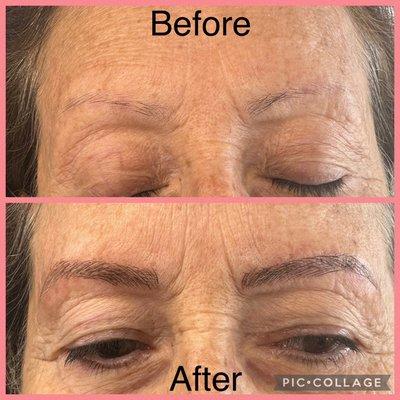 Microblading; from almost nothing to amazing!