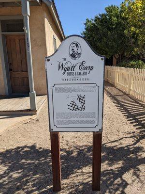 The Wyatt Earp House, Tombstone AZ