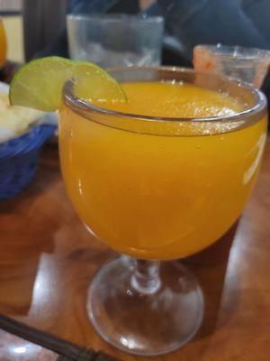 Peach mango margarita