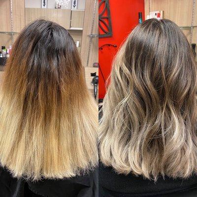 Amazing transformation! Color correction