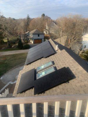 Panels installed by Green Sun Energy