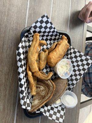 Deep Fried Fish Sampler (Loin, Perch, Bluegill)