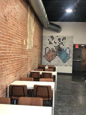 Junction Coffee:  Seating Area & Wall Art (15 Oct 2021)