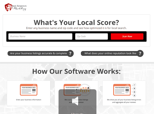 Are your business listings accurate and complete? What does your online reputation look like? Find out  http://mrkt.localscorereport.com