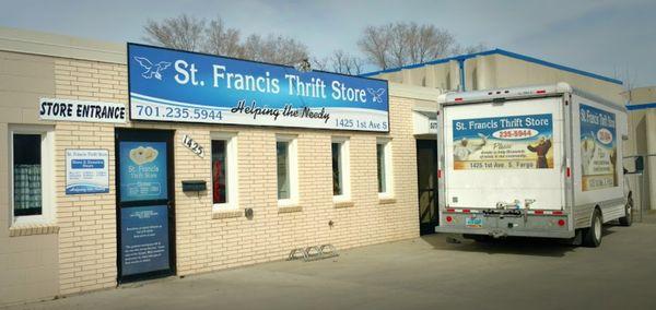 St. Francis Outreach is funded by the Thrift store.