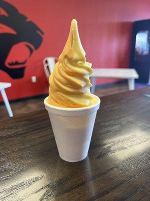 Orange and Pineapple Dole Whip