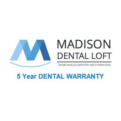 We do offer a dental warranty program for work we do. Please ask us about it!