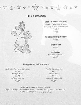 2012 menu, page 5 of 5