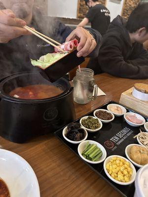 Tomato Soup Base Rice Noodle Soup