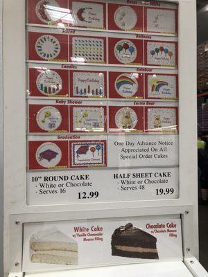 The sheet cakes are back!!