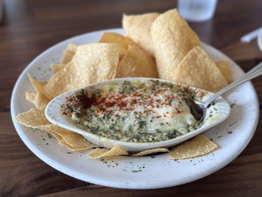 Spinach and artichoke