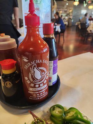 They have Sriracha