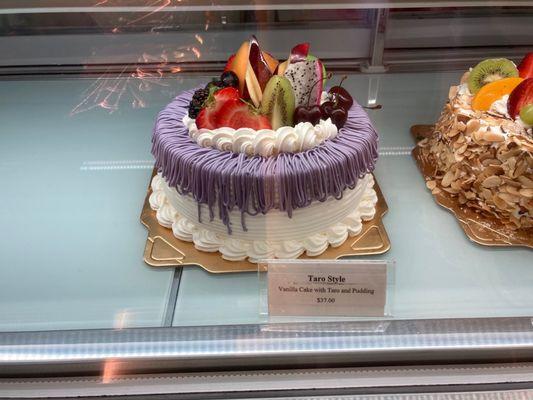 I want to try taro cake