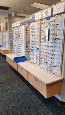 Need new glasses?  Plenty to choose from.