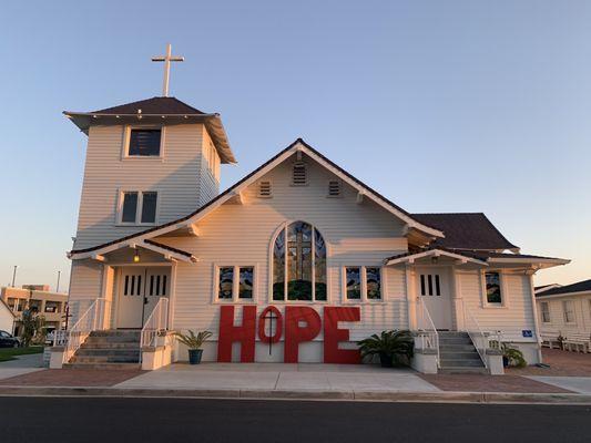 Hope sign brought out during this Covid Pandemic 4.21.2020