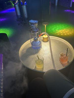 Hookah and drinks