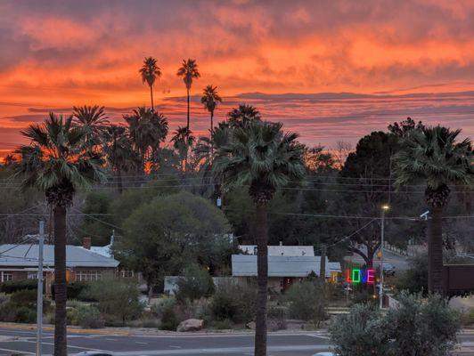 Photo taken from ASU Gammage VIP Lounge.