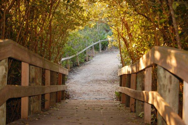 Walk our nature trail.