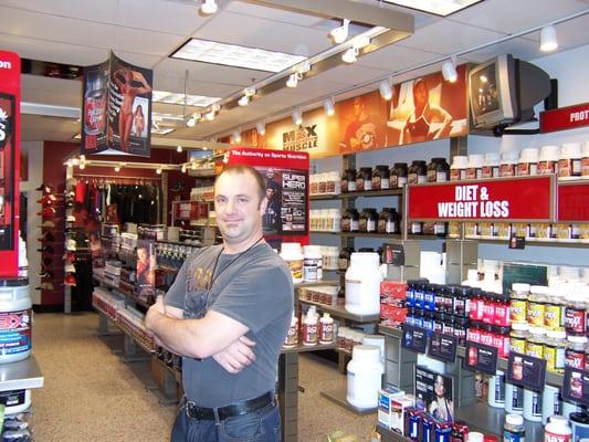 Tony Collins, Manager of Max Muscle Bend