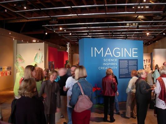 Opening reception for Imagine: "Science Inspires Creativity" - an exhibition of science-based art from 4th and 5th graders