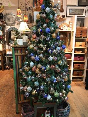 Our fabulous hand blown glass ornaments are a huge hit every holiday!  But don't fret - we carry them all year round!!