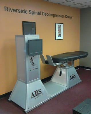 We also have Non Surgical Spinal Decompression for lower back Disc problems