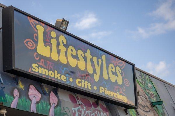 Lifestyles sign at the Waterbury location.