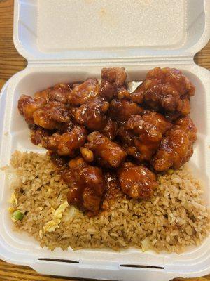 General chicken lunch special