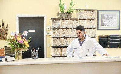 Dr. Ramandeep Badhan - Front desk area