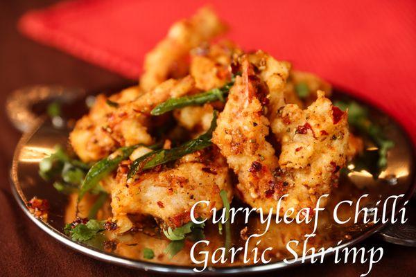 Curry leaf Chilli garlic Shrimp