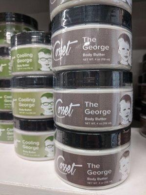 Dry skin? Try The George Body Butter, the most nourishing cream on the market and product that started it all.