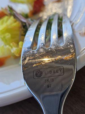 The fine design of the Libbey silverware made the food taste even better.