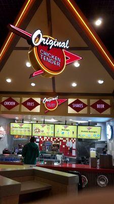 Storefront photo of the MGM Grand Food Court Original Chicken Tender.