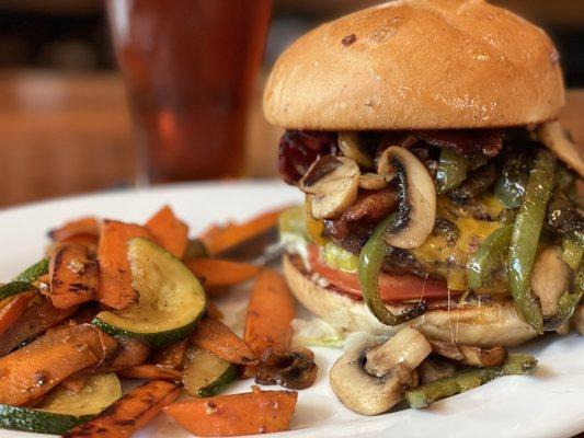 Brewers Brewer 's Burger w/ Veggies