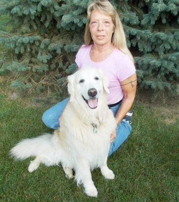 Bobbie Brown is a certified professional dog trainer on staff at Tender Care in Peoria. She has many years of experience in training dogs.