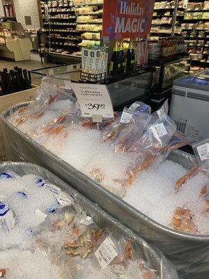 Golden King Crab Clusters @ $39.99/lb