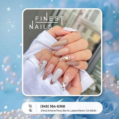 When it comes to the term "beautiful nail and satisfying customer service," we can make it happen.