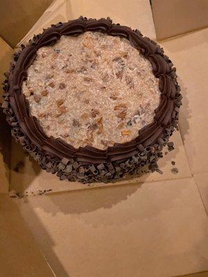 German Chocolate Cake!! This cake is very rich and moist!