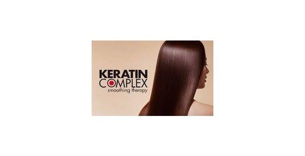 Keratin Complex-  this system improve frizzy curly hair and minimizes the curls.