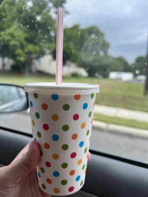 Vanilla milkshake - my go to!