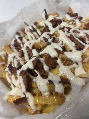 Bacon ranch cheese fries