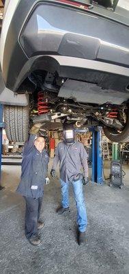 Best Technician working on my 2021 RAV4 TRD for my overland mods