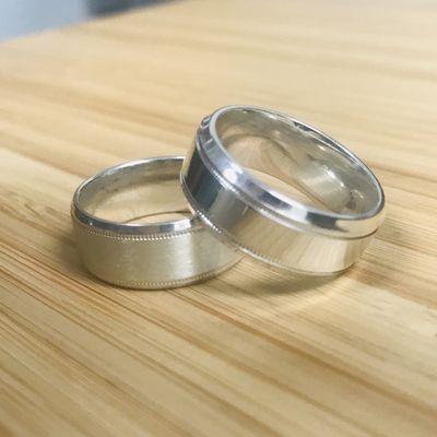 Gents wedding rings