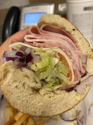 Italian sub - great bread